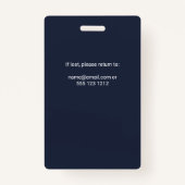 プレスロゴ写真プロフェッショナルバッジ バッジ (裏面)