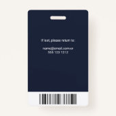 プレスロゴ写真プロフェッショナルバッジ バッジ (裏面)