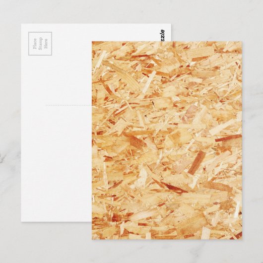 プレス木材 ポストカード (正面/裏面)