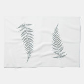 プレス植物性シダの葉 – ミックスとマッチカラー キッチンタオル (横)