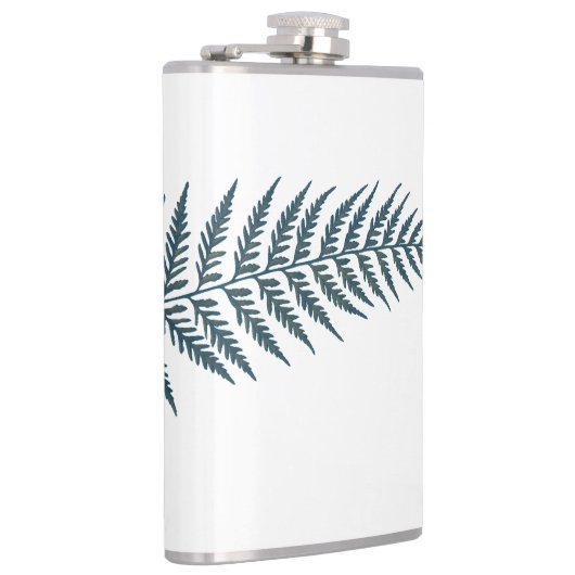 プレス植物性シダの葉 – ミックス&マッチカラー フラスク (右)