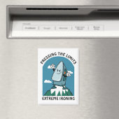 プレス限界極端アイロンおもしろいグ鉄 マグネット (インサイチュ (食洗機))