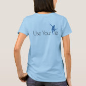 プレゼを使う Tシャツ (裏面)