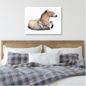 プレゼワルスキー2011年着席 キャンバスプリント (インサイチュ (寝室))