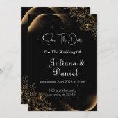 プレゼンスの要求：結婚式招待状 招待状 (正面/裏面)