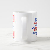 プレゼンスパロディに驚嘆する ジャンボコーヒーマグカップ (裏面)