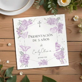 プレゼンタシオンデ3アニョスナプキンズバターフリス スタンダードカクテルナプキン