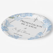 プレゼンタシオン3アニオス紙プレートバターフリス ペーパープレート (アングル)