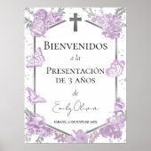 プレゼンタシオン3アニョスウェルカムサインバターフリス ポスター (正面)