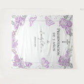 プレゼンタシオン3アニョスバックドラッターフリス タペストリー (正面(横))