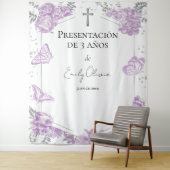 プレゼンタシオン3アニョスバックドラッターフリス タペストリー (インサイチュ)