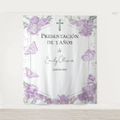 プレゼンタシオン3アニョスバックドラッターフリス タペストリー (正面)