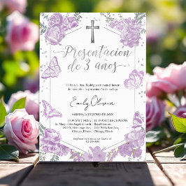 プレゼンタシオン3アニョスペインの招待状蝶 招待状