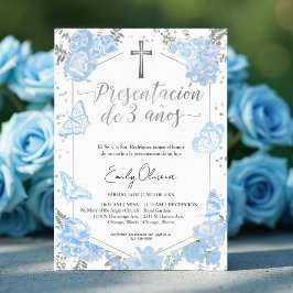 プレゼンタシオン3アニョスペインの招待状蝶 招待状