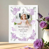 プレゼンタシオン3アニョス写真ウェルカムサインバターフリス ポスター