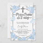 プレゼンタシオン3アニョス写真招待状蝶 招待状 (正面)