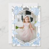 プレゼンタシオン3アニョス写真招待状蝶 招待状 (裏面)