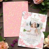 プレゼンタシオン3アニョス写真招待状蝶 招待状