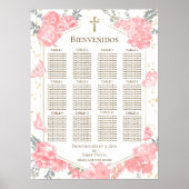 プレゼンタシオン3アニョス座席図サインバターフリス ポスター (正面)