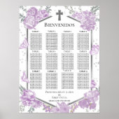 プレゼンタシオン3アニョス座席図サインバターフリス ポスター (正面)