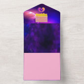 プレゼンテーション:ビッグバンにおける愛の効果 オールインワン招待状 (内側)