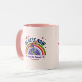 プレゼントにぴったりなマグカップ BE HERE NOW マグカップ (正面左)