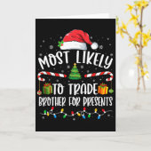 プレゼントのために兄弟を交換する可能性が最も高い 家族 M カード (黄色い花)