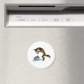プレゼントの狐 マグネット (インサイチュ (食洗機))