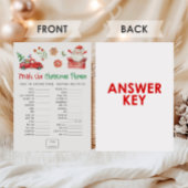 プレゼントをくれたサンタさん、クリスマスフレーズゲーム終了! シーズンカード