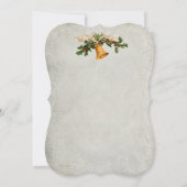 プレゼントを持って来るヴィンテージサンタ シーズンカード (裏面)