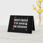 プレゼントを最も激しく揺らす カード (黄色い花)