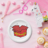 プレゼントを開く ペーパープレート (パーティー)