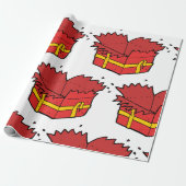 プレゼントを開く ラッピングペーパー (アンロールド)