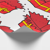 プレゼントを開く ラッピングペーパー