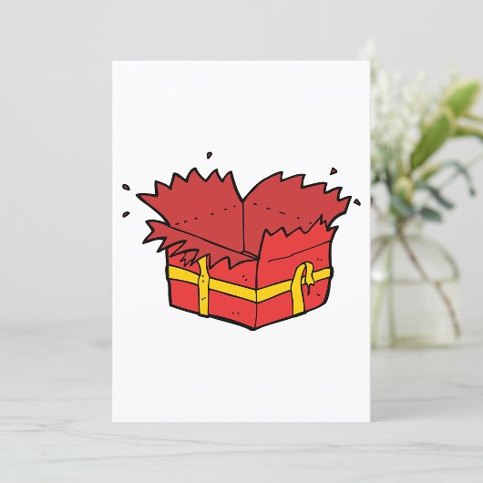 プレゼントを開く 招待状