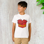 プレゼントを開く Tシャツ