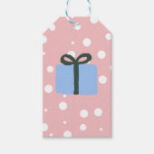 プレゼントイラストレーションクラシッククリスマスラベル ギフトタグ (正面)