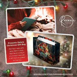プレゼントガロレクリスマス抱き枕 ラージペーパーバッグ