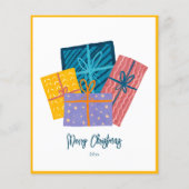 プレゼントクリスマスゲーム秘密サンタアンケート (裏面)