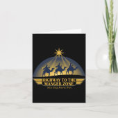 プレゼントゾーンへのハイウェイ エス マゴス 次の目的地 プエルトリコ カード (正面)