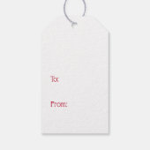 プレゼント付きサンタリスラベル ギフトタグ (裏面)