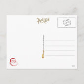 プレゼント付きサンタ シーズンポストカード (裏面)