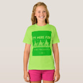 プレゼント目当てで来ました Tシャツ (正面フル)