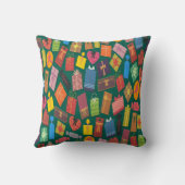 プレゼント色パターン クッション (裏面)