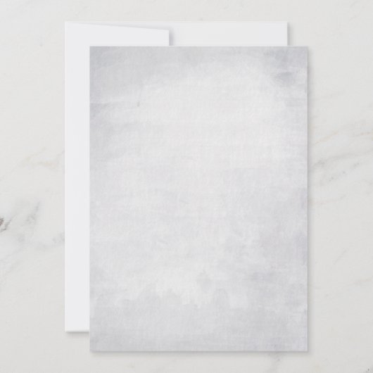 プレゼント赤ちゃんシャワー付き可愛い象男の赤ちゃん 招待状 (裏面)