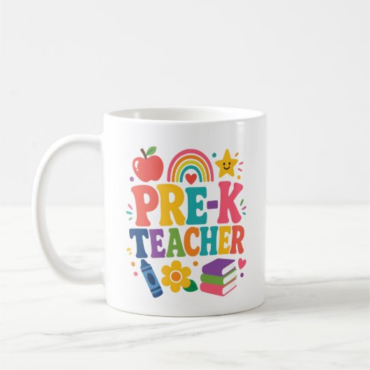 プレゼント 幼稚園の先生へのプレゼント コーヒーマグカップ (左)
