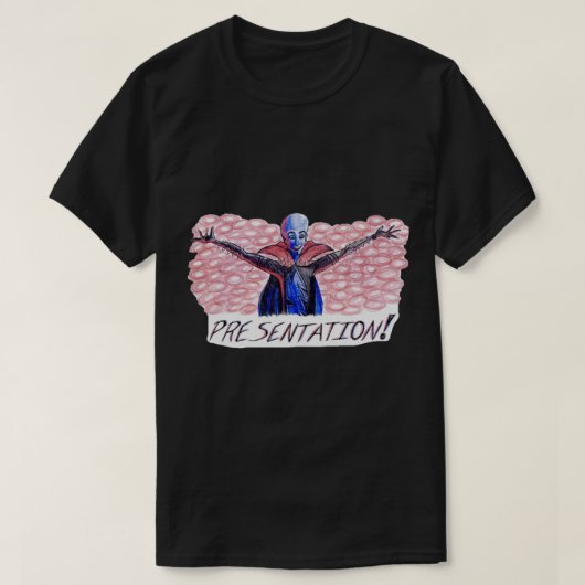 プレゼン！（メガミンド） Tシャツ (デザイン正面)