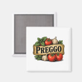 プレッゴ衣装妊娠発表プレゴパスタ マグネット (正面/裏面)