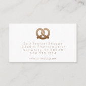 プレッツェルのロイヤリティのスタンプ ロイヤリティカード (裏面)