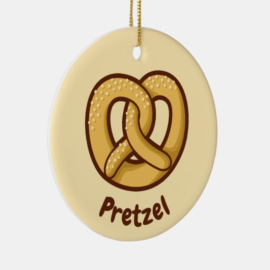 プレッツェルアイコン セラミックオーナメント (右)